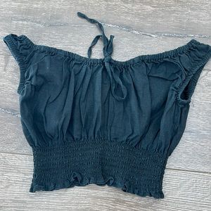 Brandy melville crop off shoulder top